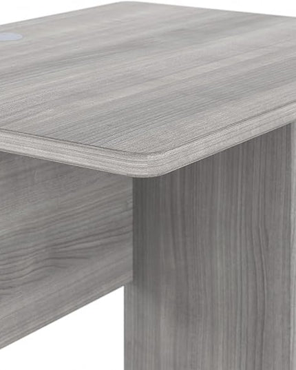 Bush Business Furniture Studio A Small Computer Desk, Commercial-Grade Gaming and Work Table for Home or Professional Office, 36W, Platinum Gray - LeafyLoom