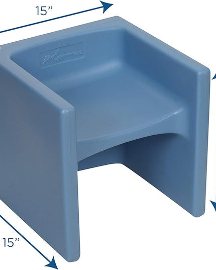 Children's Factory Woodland Set of 4 Cube Chairs - LeafyLoom