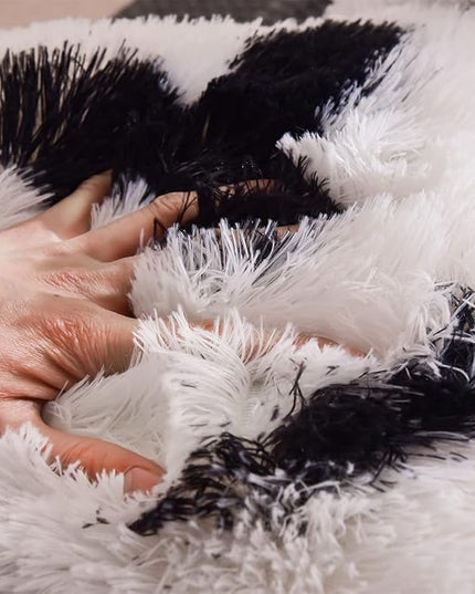 Aimuan Reading Pillow Bed Rest Wedge Large Adult Backrest Pillow with Arms Back Support for Sitting Up in Bed Cushion Incline Rest Sleeping Snoring Pillow, White-black, Large - LeafyLoom