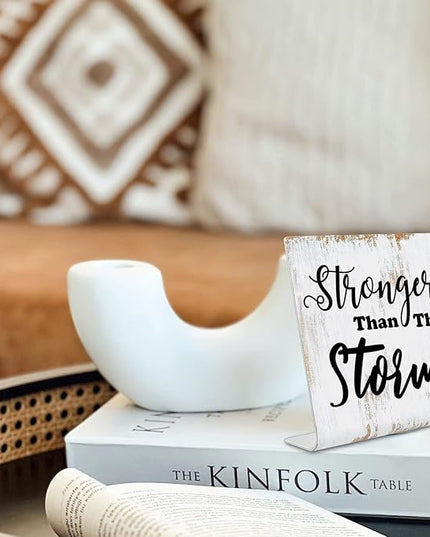 Inspirational Quotes Decor Gifts for Women, Motivational Desk Sign, Decoration On Shelf Table Desk for Living Room Home Office Gift for Sisters Friends Nurse Worker Daughter Son Coworker dksg9 - LeafyLoom