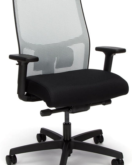 HON Ignition 2.0 Ergonomic Office Chair- Tilt Recline and Swivel Wheels, Home Office Desk Chairs, Executive, Comfortable for Long Hours & Task Work - LeafyLoom