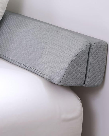 HOMBYS Wedge Pillow Headboard for Bed Gap,Foldable Bed Wedge Gap Filler Queen Size,Matterss Gap Filler,Multi Functional Bed Crack Pillow, Fill The Gap (0-7") Between Your Headboard and Mattress - LeafyLoom
