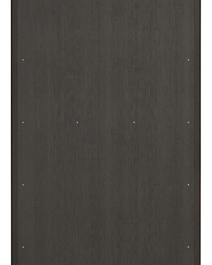 SIMPLIHOME Amherst SOLID WOOD Transitional 5 Shelf Bookcase for The Living, Study Room and Office, 36 inch, Hickory Brown - LeafyLoom