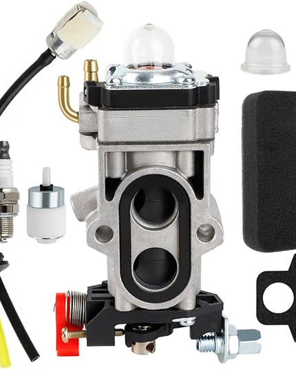 150BT Carburetor for Husqvarna 150BT 150BF 350BT 350BF Backpack Leaf Blower Parts 502845001 with Air Filter Kit - LeafyLoom