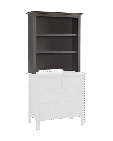 DaVinci Autumn Bookcase/Hutch in Slate - LeafyLoom