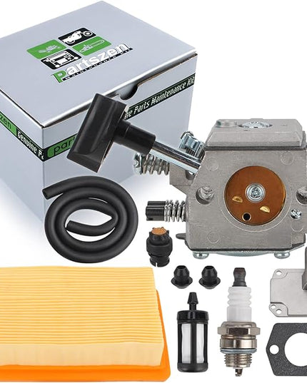 4203 120 0601 Carburetor 4203 120 0603 for BR400 SR320 SR340 SR380 SR400 SR420 BR320 BR340 BR380 BR420 Backpack Leaf Blower with Spark Plug Fuel Line Air Filter - LeafyLoom
