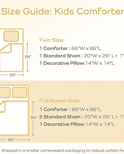 Mi Zone Kids Full Comforter Set, Celestial Metallic Comforter Set Starry Sky, Moon & Sun Comforter, All Seasons Lightweight & Fluffy Comforter Bed Set, 2 Shams, Celia, Full/Queen Charcoal/Gold 4 Piece - LeafyLoom