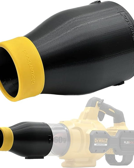 Stubby Car Drying Nozzle for DEWALT Leaf Blowers - 60V MAX (DCBL772B & DCBL777B) - LeafyLoom