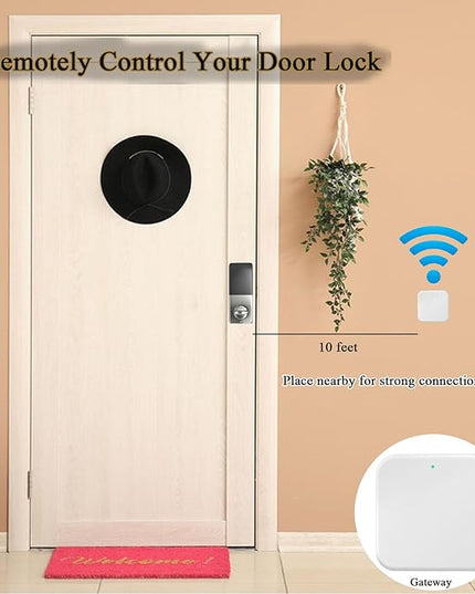 Smart Hub, WiFi Gateway for Smart Lock, G2 Gateway for Remote and Voice Control, Compatible with TTLock App, Alexa NARPULT