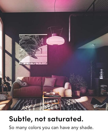 LIFX Color A19 800 lumens, Billions of Colors and Whites, Wi-Fi Smart LED Light Bulb, No bridge required, Works with Alexa, Hey Google, HomeKit and Siri. LIFX