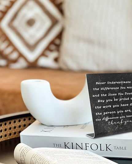 Thank You Gifts for Women Coworker, Retired Gifts Goodbye Coworkers Leaving New Job Gifts Office for Coworkers, Boss, Colleague, Decorations On Shelf Table Desk for Home Office dksg10 - LeafyLoom