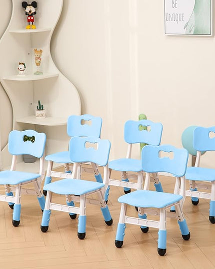 Kids' Desk Chairs Adjustable Height is Suitable for Children's Chairs Used in Families, Schools and Day-Care Between 2-10 Years Old The Max Bearing Capacity is 222LB - LeafyLoom