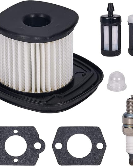 Air Filter Service Kit for Stihl BG86 BG86C SH86 SH86C BG56 BG66 Leaf Blower Replace OEM 4241 140 4400 4241 140 4404 4241 140 4403 - with Spark Plug Fuel Filter Primer Bulb Gasket Kit - LeafyLoom