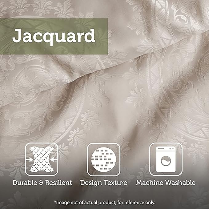 Madison Park Odette Cozy Comforter Set Jacquard Damask Medallion Design - Modern All Season, Down Alternative Bedding, Shams, Decorative Pillows, Queen(90 in x 90 in), Aqua - LeafyLoom