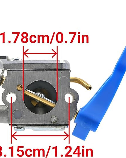 590460102 Carburetor for Husqvarna 125B 125BX 125BVX Leaf Blower Trimmer Replace Zama C1Q-W37 with 545112101 Air Filter 581798001 Fuel Line Kit - LeafyLoom