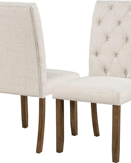 6-Piece Farmhouse Dining Set-Mid-Century Wood Rectangular Table with 4 Flannelette Upholstered Chairs and Bench, Suitable for Living Rooms, Home Bar, and Kitchen in Walnut, Onesize - LeafyLoom