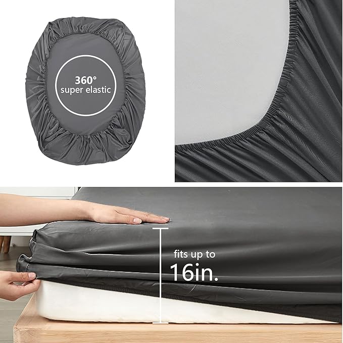 6 Pieces Bed in A Bag Gamer Bedding Set for Boys Kids Adult Gaming Comforters Set,Boys Bed in A Bag Set Queen Size Comforter with Fitted Sheet Flat Sheet Pillowcase pillowsham,DJTH5028Queen - LeafyLoom