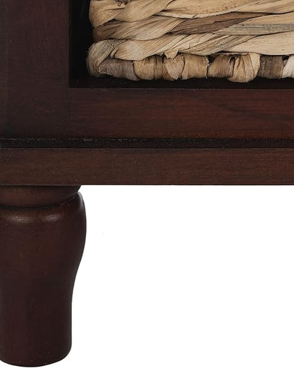 Safavieh Home Collection Rooney Entertainment TV Unit, Cherry - LeafyLoom
