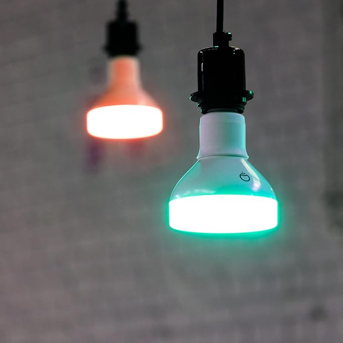 LIFX Color, 1100 lumens BR30 E26, 2.4GHz Wi-Fi Smart LED Light Bulb, Billions of Colors and Whites, No Bridge Required, Works with Alexa, Hey Google, HomeKit and Siri, Multicolor (Pack of 2) LIFX