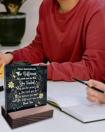 Going Away Gift For Coworker Thank You Presents for Employee Coworker Leaving Gifts for Women Mentor Appreciation Gifts Farewell Gifts for Boss Friends Teacher Goodbye Gifts For Coworkers ads4 - LeafyLoom