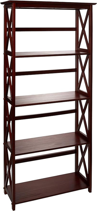 Casual Home Shelf Bookcase - LeafyLoom