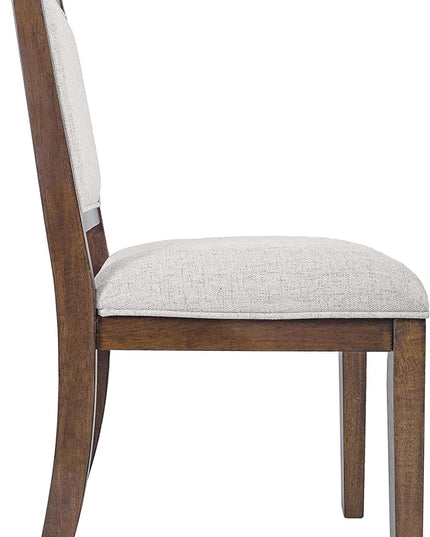 HomePop Classic Parsons Dining Chairs, Neutral Textured Solid (Set of 2) - LeafyLoom