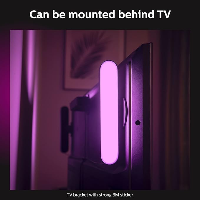 Philips Hue 16-Foot Extension Cable for Philips Hue Play Light Bar, Black - 1 Pack - Power Supply Not Included PhilipsHue