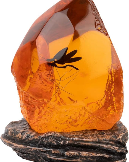 Grupo Erik Official Jurassic Park Lamp | Jurassic Park Movies | Mosquito in Amber Table Lamp | Jurassic Park Merchandise | Jurassic Park Decorations | LED Lamp | Jurassic Park Gifts - LeafyLoom