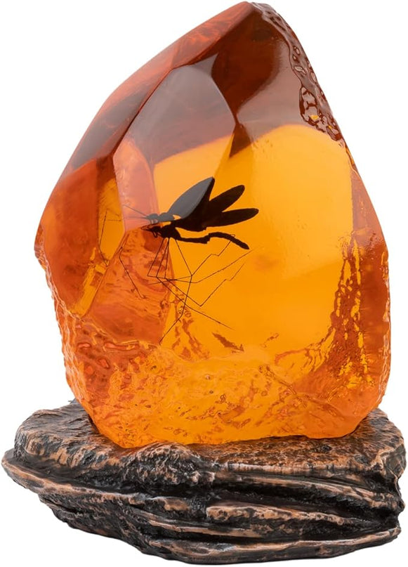 Grupo Erik Official Jurassic Park Lamp | Jurassic Park Movies | Mosquito in Amber Table Lamp | Jurassic Park Merchandise | Jurassic Park Decorations | LED Lamp | Jurassic Park Gifts - LeafyLoom