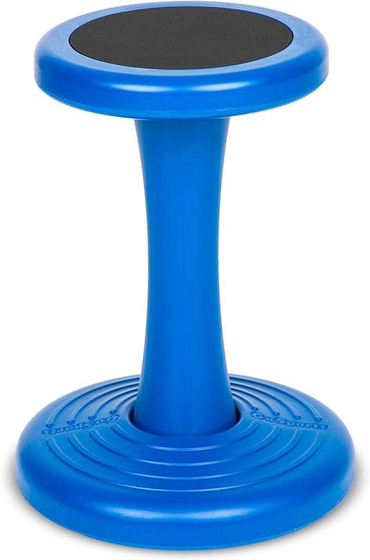 GoSports Wobble Chair - Sensory Stool for Active Kids - ADHD Chair for Classrooms or Home - 18 or 14 Inch Stool - LeafyLoom