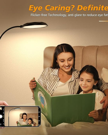 LED Floor Lamp, 18W Bright Floor Lamps for Living Room, Stepless Adjustable Colors & Brightness Standing Lamp with Timer, Remote & Touch Control, Eye Caring Reading Lights for Bedroom,Office - LeafyLoom
