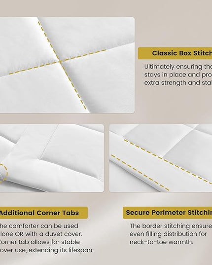 Queen Bed in a Bag 7 Pieces Comforter Set Queen, Wood Grain Texture Bedding Comforter Set White Bed Set with Comforter, Pillowcases, Flat Sheet, Fitted Sheet and Pillow Shams - LeafyLoom
