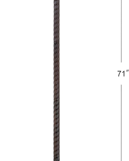 JONATHAN Y JYL8001A Williams Tiffany-Style 71" Torchiere LED Floor Lamp, Tiffany, Traditional, Art Nouveau Style, Office, Living Room, Family Room, Dining Room, Bedroom, Hallway, Foyer, Bronze - LeafyLoom