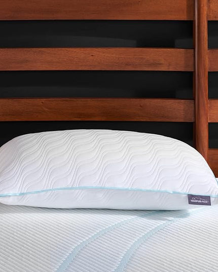 Tempur-Pedic TEMPUR-Cloud ProMid Memory Foam Pillow, King (Pack of 1), White - LeafyLoom