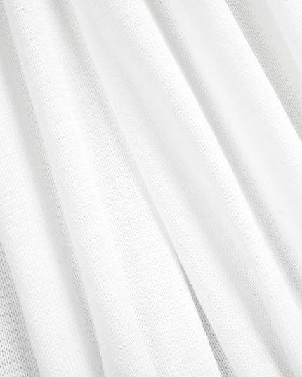 Lush Decor Reyna Soft Knitted Ruffle Throw Blanket, 104" W x 88" L, White - Classic Ruffled Bedding - Knit Blanket - Cozy Oversized Blanket For Bed or Couch - Vintage, Minimalist & Cottage Home Decor - LeafyLoom