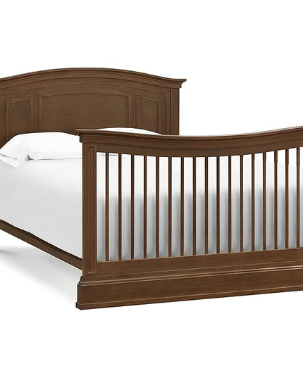 NAMESAKE Durham 4-in-1 Convertible Crib in Derby Brown, Greenguard Gold Certified - LeafyLoom