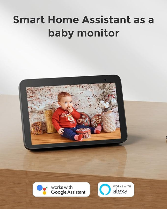 REOLINK E1 Pro Indoor Security Camera, 4MP Plug-in Pet Camera Support 2.4/5 GHz WiFi, 360 Degree Baby/Dog Monitor with Auto Tracking, Person/Pet Detection, Night Vision, 2 Way Audio, Local Storage REOLINK