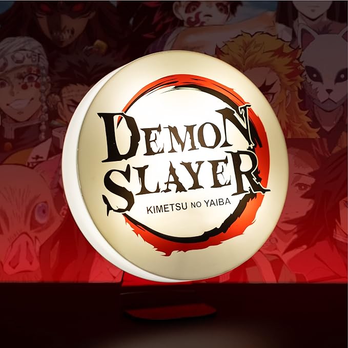 Demon Slayer Logo Light, Free Standing or Wall Mount Decorative Light - LeafyLoom