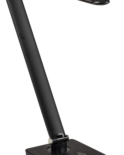 Safco Products 1009BL, Pivoting Neck, Built-in Wireless, USB Port Vamp LED Lamp with Charging Pad, Black - LeafyLoom