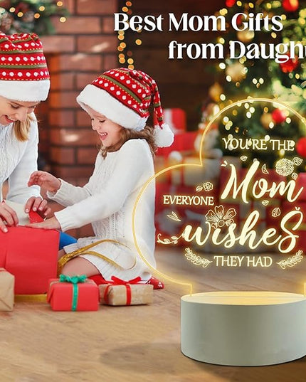 I Love My Mother-Best Mom Birthday Gifts from Daughter Son，Mom Birthday Gifts Night Light，Room Decoration Mom's Gifts - LeafyLoom
