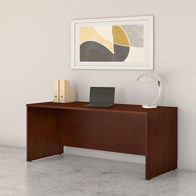 Bush SCD272HC Studio C 72-Inch Computer Desk, Hansen Cherry - LeafyLoom