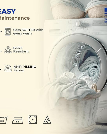 THREAD SPREAD 100% Egyptian Cotton Sheets California King Size - 600 Thread Count 4 PC Luxury Sheets Cal King Size, Soft, Cooling Hotel Luxury Bed Sheets & Pillowcases, Fits Mattress upto 18" - Blush - LeafyLoom