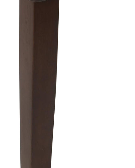 HomePop Classic Parsons Dining Chairs, Brown Faux Leather (Set of 2) - LeafyLoom