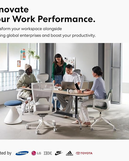 SIDIZ T50 Ergonomic Office Chair : High Performance Home Office Chair with Adjustable Headrest, Lumbar Support, 3D Armrest, Seat Depth, Mesh Back Computer Chair, Alternative Gaming Chair (Gray) - LeafyLoom