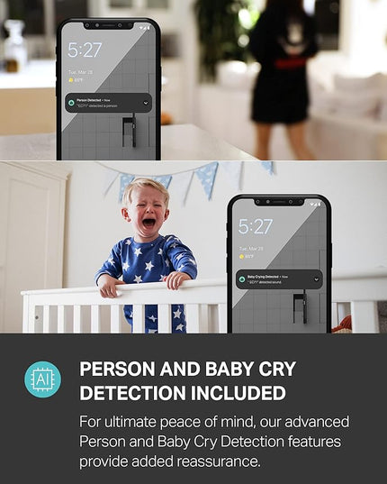 Kasa Smart Indoor Pan-Tilt Home Security Camera, 1080p HD Dog Camera w/Night Vision, Motion Detection for Baby & Pet Monitor, Cloud & SD Card Storage, Works w/ Alexa & Google Home, 2.4G WiFi (EC71) KasaSmartbyTP-Link