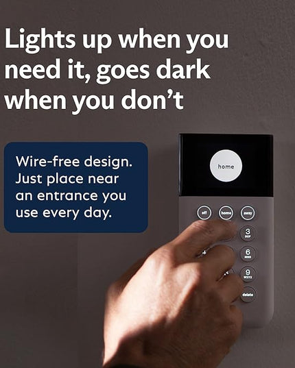 SimpliSafe 12 Piece Wireless Home Security System w/HD Camera - Optional 24/7 Professional Monitoring - No Contract - Compatible with Alexa and Google Assistant, White SimpliSafe%C2%AE
