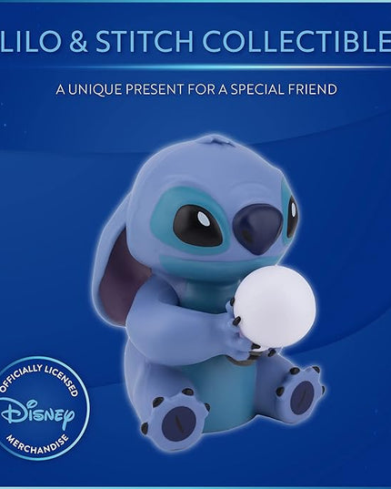 Paladone Stitch Light - Officially Licensed Lilo and Stitch Lamp, Disney Collectible Gift, Bedside Table Bedroom Night Light Decor - LeafyLoom
