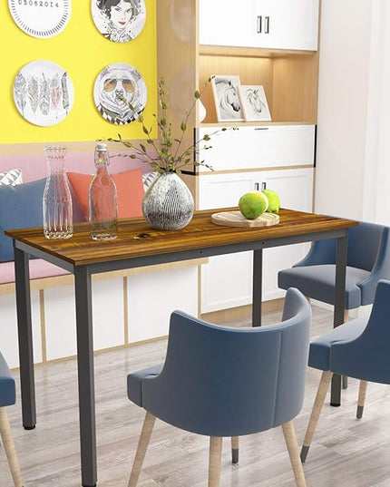 Weehom Computer Desk Home Office Writing Desk Study Laptop/Dining Table - LeafyLoom