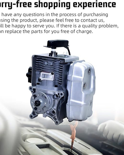 EBZ8500 Complete Engine Shortblock Assembly Compatible with Redmax EBZ8500 EBZ8500RH 577424401 Backpack Blower - LeafyLoom