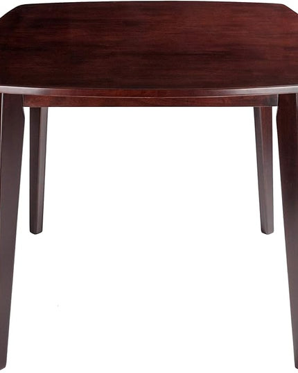 Winsome Wood Pauline Dining, 34.02x34.02x29.33, Walnut - LeafyLoom